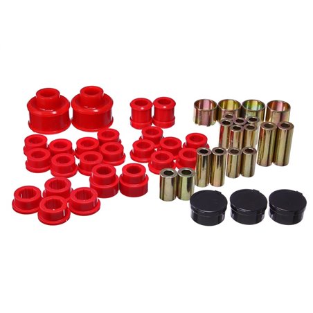 Energy Suspension 05-09 Subaru Legacy Rear Control Arm Bushing Set - Red