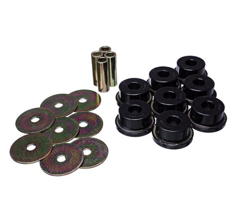 Energy Suspension 05-09 Subaru Legacy Rear Subframe Bushing Set - Black