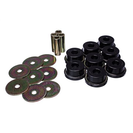 Energy Suspension 05-09 Subaru Legacy Rear Subframe Bushing Set - Black