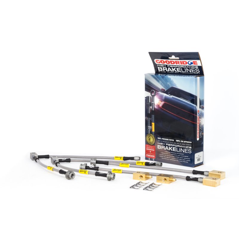 Goodridge 09-12 Nissan 370Z (NISMO Model Only) SS Brake Line Kit