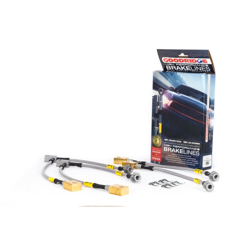 Goodridge 10-14 Nissan GT-R (Base Only) SS Brake Line Kit