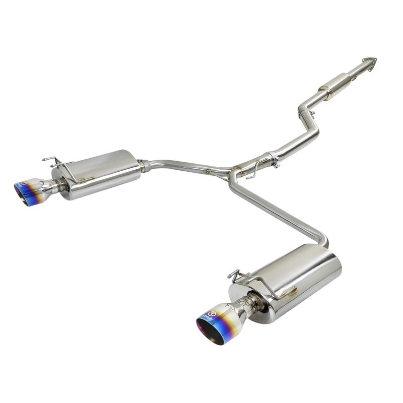 aFe Takeda 2.5-1.75in 304 SS Cat-Back Exhaust System 13-17 Honda Accord LX / EX / EX-L L4-2.4L