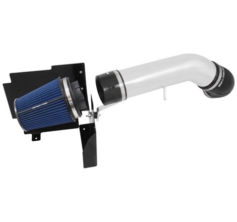 Spectre 99-07 GM Truck V8-4.8/5.3/6.0L F/I Air Intake Kit - Clear Anodized w/Blue Filter