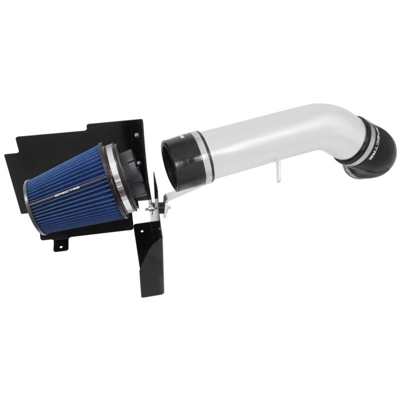 Spectre 99-07 GM Truck V8-4.8/5.3/6.0L F/I Air Intake Kit - Clear Anodized w/Blue Filter