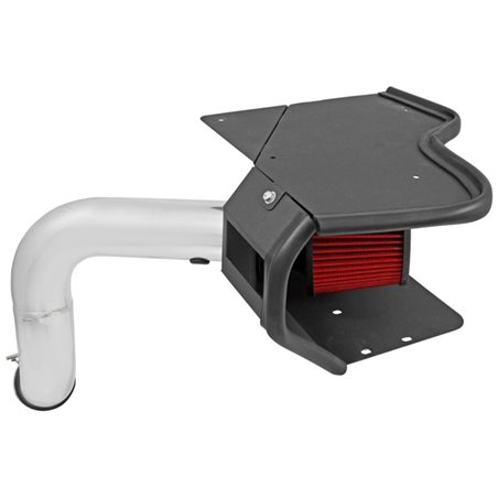 Spectre 11-16 Jeep Patriot L4-2.0L F/I Air Intake Kit - Polished w/Red Filter