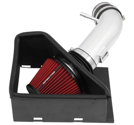 Spectre 14-18 RAM 2500/3500 6.4L Air Intake Kit - Polished w/Red Filter