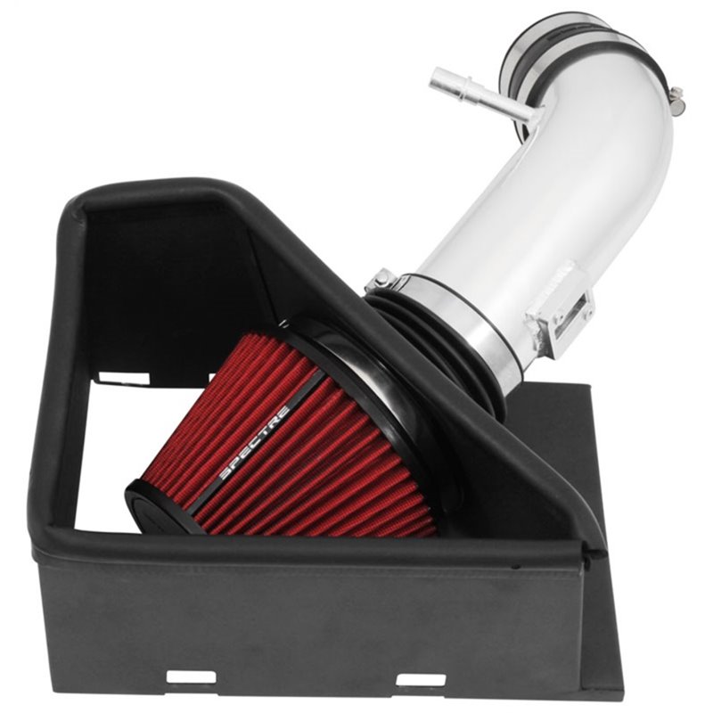 Spectre 14-18 RAM 2500/3500 6.4L Air Intake Kit - Polished w/Red Filter