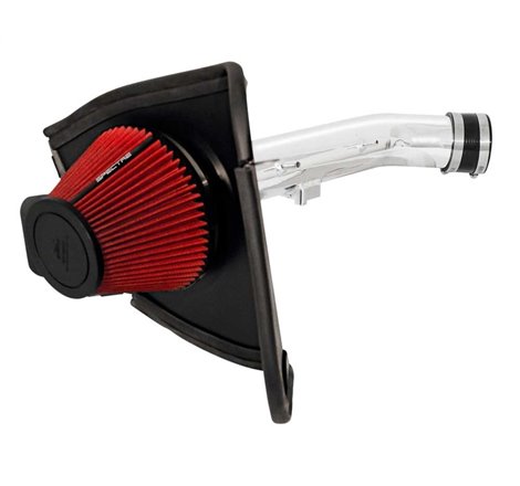 Spectre 99-04 Toyota Tacoma 3.4L Air Intake Kit - Polished w/Red Filter