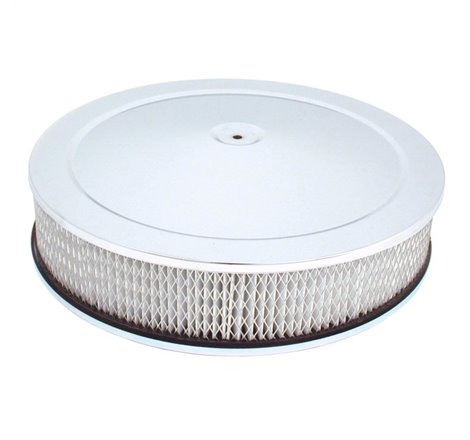 Spectre Air Cleaner 14in. x 3in. / Chrome - Paper