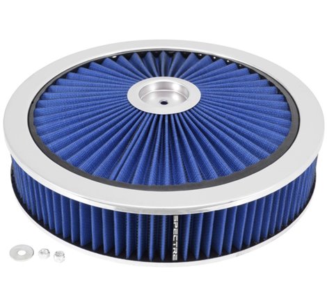 Spectre ExtraFlow HPR Air Cleaner Assembly 14in. x 3in. - Blue