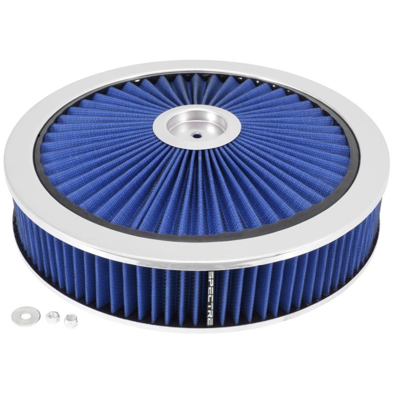 Spectre ExtraFlow HPR Air Cleaner Assembly 14in. x 3in. - Blue