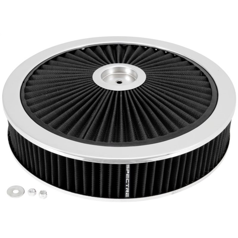 Spectre ExtraFlow HPR Air Cleaner Assembly 14in. x 3in. - Black