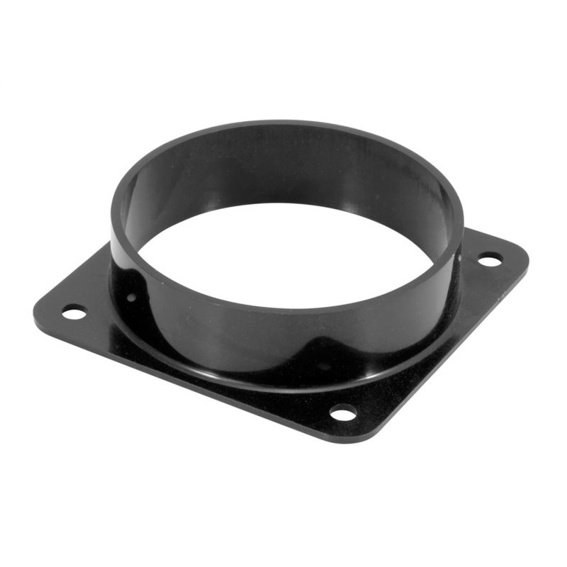 Spectre Intake Tube/Duct Mounting Plate (ABS) 4in. OD