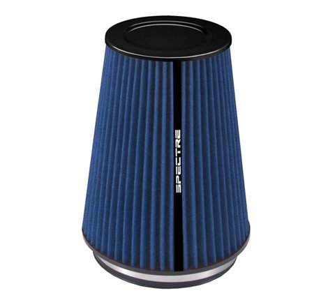 Spectre HPR Conical Air Filter 6in. Flange ID / 7.719in. Base OD / 5.219in. Top OD / 10.25in. H