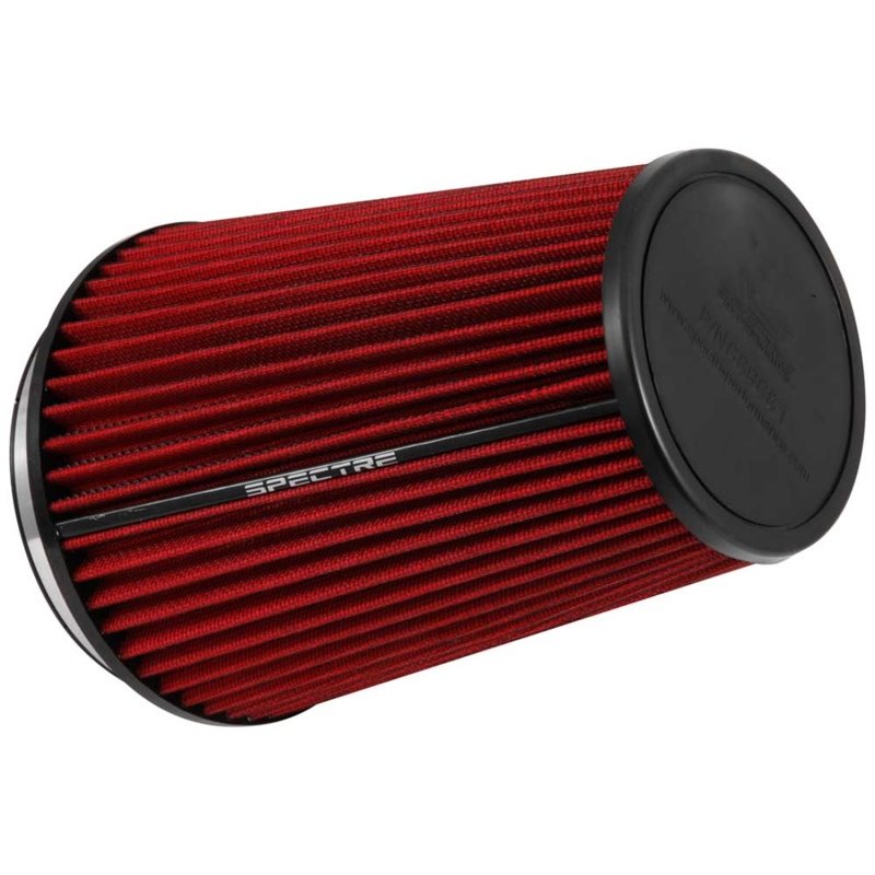 Spectre HPR Conical Air Filter 6in. Flange ID / 7.719in. Base OD / 5.219in. Top OD / 10.25in. H