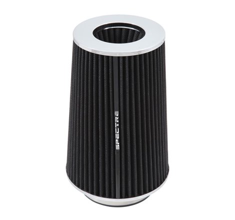 Spectre Adjustable Conical Air Filter 9-1/2in. Tall (Fits 3in. / 3-1/2in. / 4in. Tubes) - Black