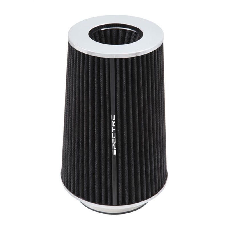 Spectre Adjustable Conical Air Filter 9-1/2in. Tall (Fits 3in. / 3-1/2in. / 4in. Tubes) - Black