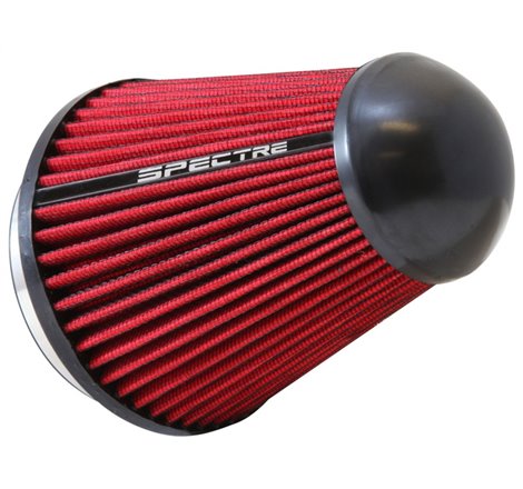 Spectre HPR Conical Air Filter 4in. Flange ID / 5.406in. Base OD / 4.719in. Top OD / 7in. H