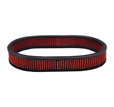 Spectre Air Filter Oval 12in. x 2in. - Red