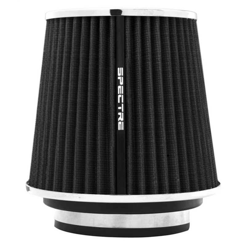 Spectre Adjustable Conical Air Filter 5-1/2in. Tall (Fits 3in. / 3-1/2in. / 4in. Tubes) - Black