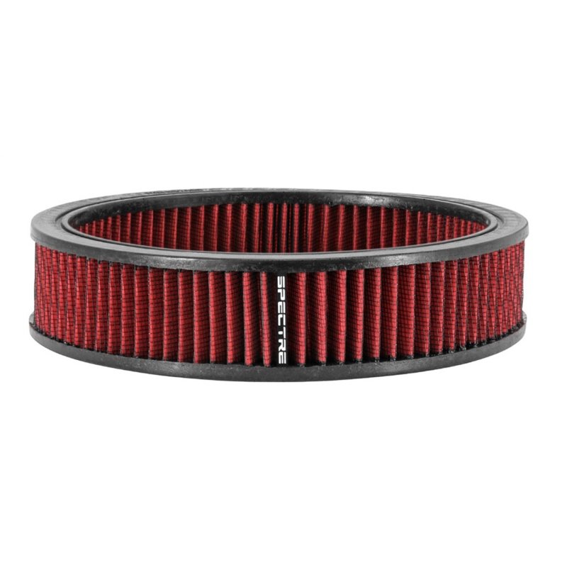 Spectre Round Air Filter 9in. x 2in. - Red