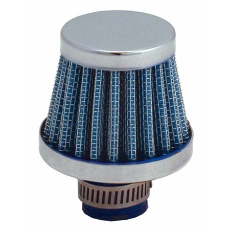 Spectre Breather Filter 10mm Flange / 2in. OD / 1-3/4in. Height - Blue