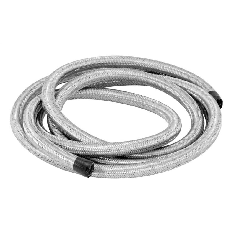 Spectre Stainless Steel Flex Fuel Line 3/8in. ID - 10ft.