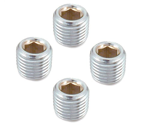 Spectre Pipe Plug 1/4in. NPT - 4 Pack