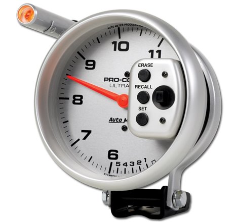 Autometer Ultra-Lite 5 inch 11000 RPM Dual Range w/ Shift-Lite and Memory Tach