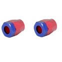 Spectre Magna-Clamp Hose Clamps 7/32in. (2 Pack) - Red/Blue