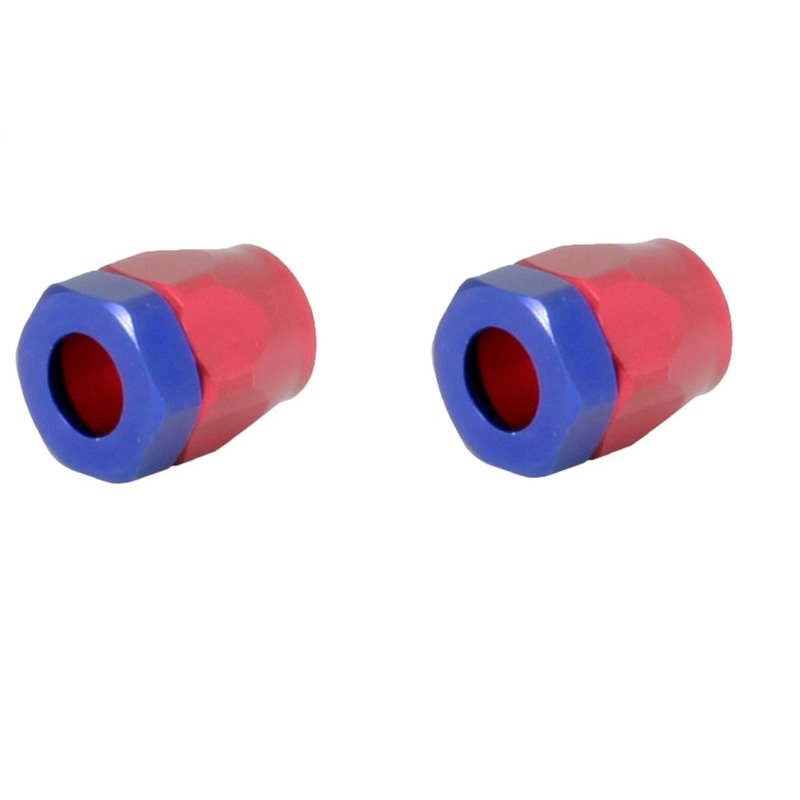 Spectre Magna-Clamp Hose Clamps 7/32in. (2 Pack) - Red/Blue