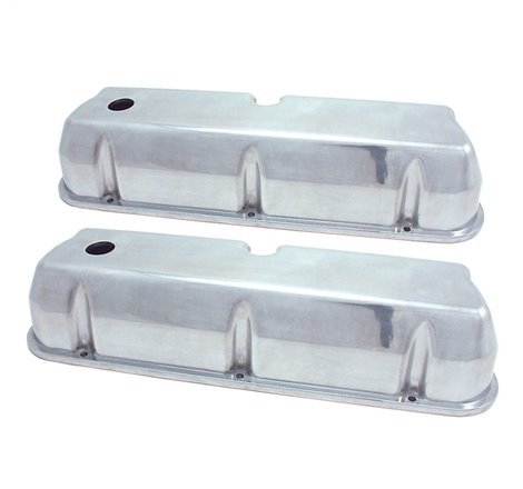 Spectre SB Ford Tall Valve Cover Set - Polished Aluminum