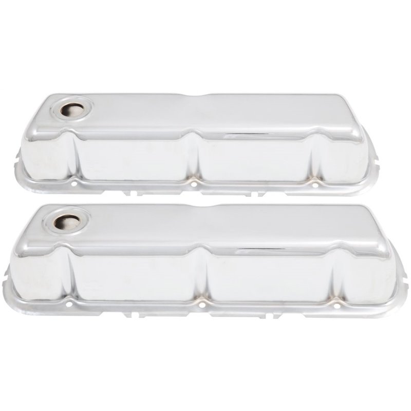 Spectre SB Ford Short Valve Cover Set - Chrome