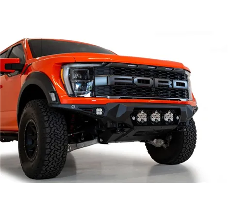 Addictive Desert Designs 2021+ Ford Raptor Bomber Front Bumper w/ 3 Baja Designs LP6 Light Mounts