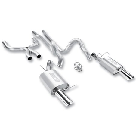 Borla 2011-2012 Mustang GT 5.0L 8cyl 6spd RWD Agressive ATAK Catback Exhaust