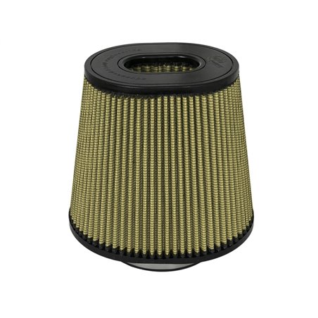 aFe Magnum FLOW Pro GUARD 7 Replacement Air Filter 4.5 F / (9x7.5) B / (6.75 x 5.5) T (Inv) / 9in. H