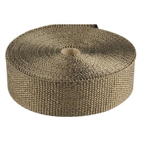 Torque Solution Exhaust Wrap Universal 2inx100ft - Volcanic Rock