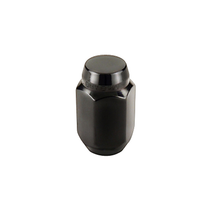 McGard Hex Lug Nut (Cone Seat) 1/2-20 / 13/16 Hex / 1.5in. Length (Box of 144) - Black