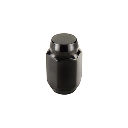 McGard Hex Lug Nut (Cone Seat) 1/2-20 / 13/16 Hex / 1.5in. Length (Box of 144) - Black