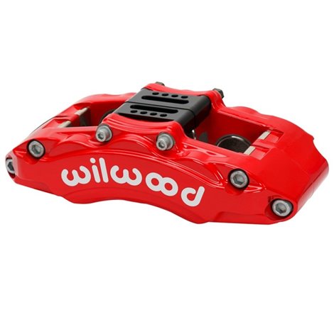 Wilwood Caliper - AT6 Lug Mount Red 1.75in/1.38in/1.38in Piston .75in Rotor - Right Side