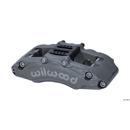 Wilwood Caliper - AT6 Lug Mount Anodized 1.75in/1.38in/1.38in Piston .75in Rotor - Left Side