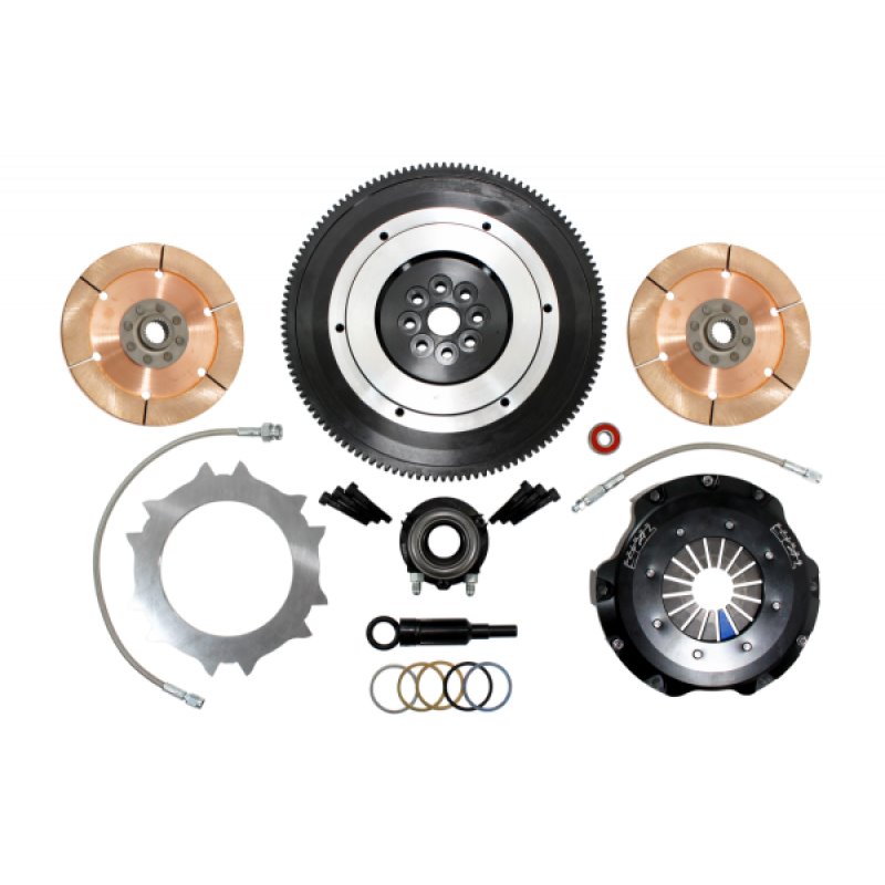 Clutch Masters 07-09 Subaru Legacy GT Spec B Push Style Race Twin-Disc 7.25in Clutch Kit