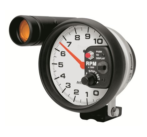 Autometer Phantom 5 inch 10000 RPM Shift-Lite Tach