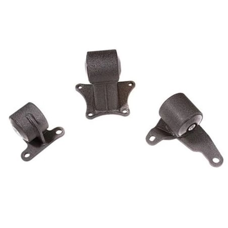 Innovative 90-93 Honda Accord Conversion (F-Series/RH Mount) Black Aluminum Mount 85A Bushing