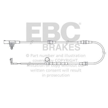 EBC 2005-2006 Land Rover Range Rover Sport 4.2L Supercharged Front Wear Leads