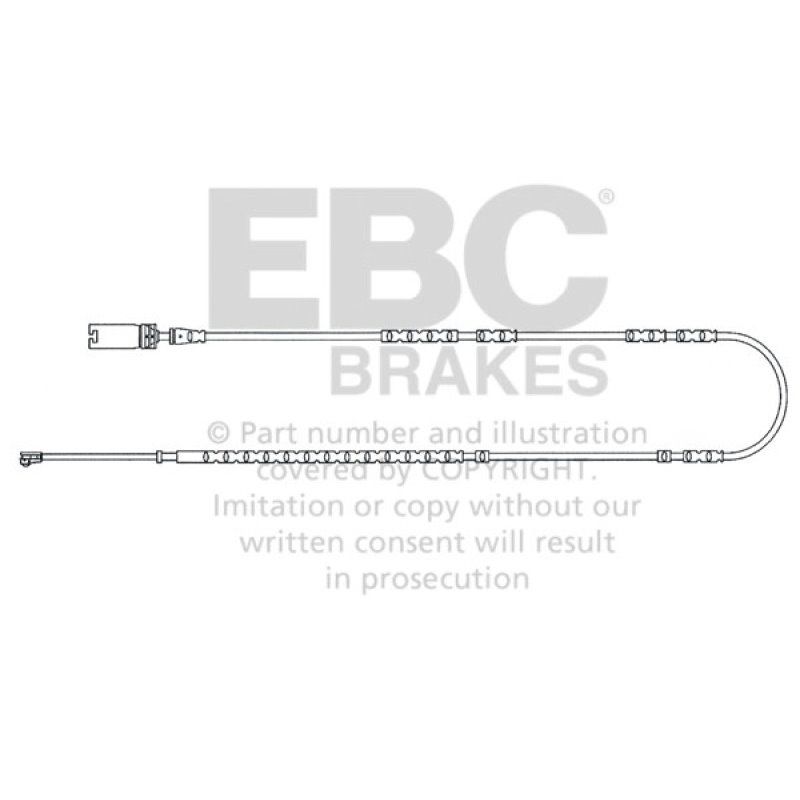 EBC 2013-2015 BMW X1 2.0L Turbo (28I) Rear Wear Leads