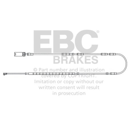 EBC 2013-2015 BMW X1 2.0L Turbo (28I) Rear Wear Leads