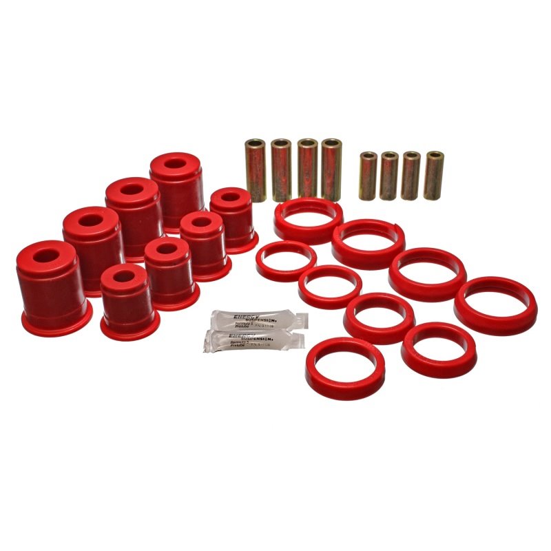 Energy Suspension 84-01 Jeep Cherokee/Wagoneer/Comanche 4WD Red Front Control Arm Bushings