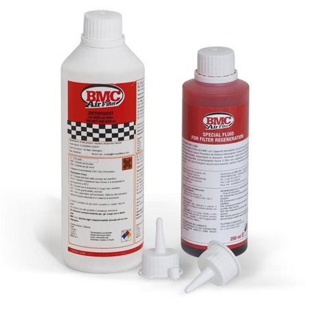 BMC Complete Filter Washing Kit - 500ml Detergent & 250ml Oil Bottle