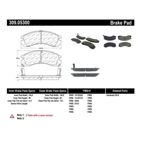 StopTech Performance 93-99 Eagle Talon 4WD / 92-04 Mitsubishi Diamante / 6/92-99 Mitsubishi Eclipse